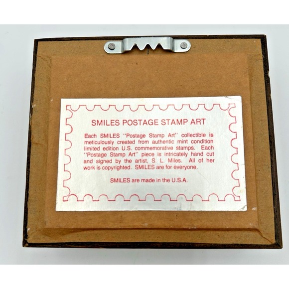 Vintage Smiles Postage Stamp Art Waterfowl Conservation Limited Edition - Picture 6 of 7